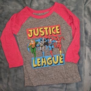 Jumping Beans Justice League long sleeve tee 2T